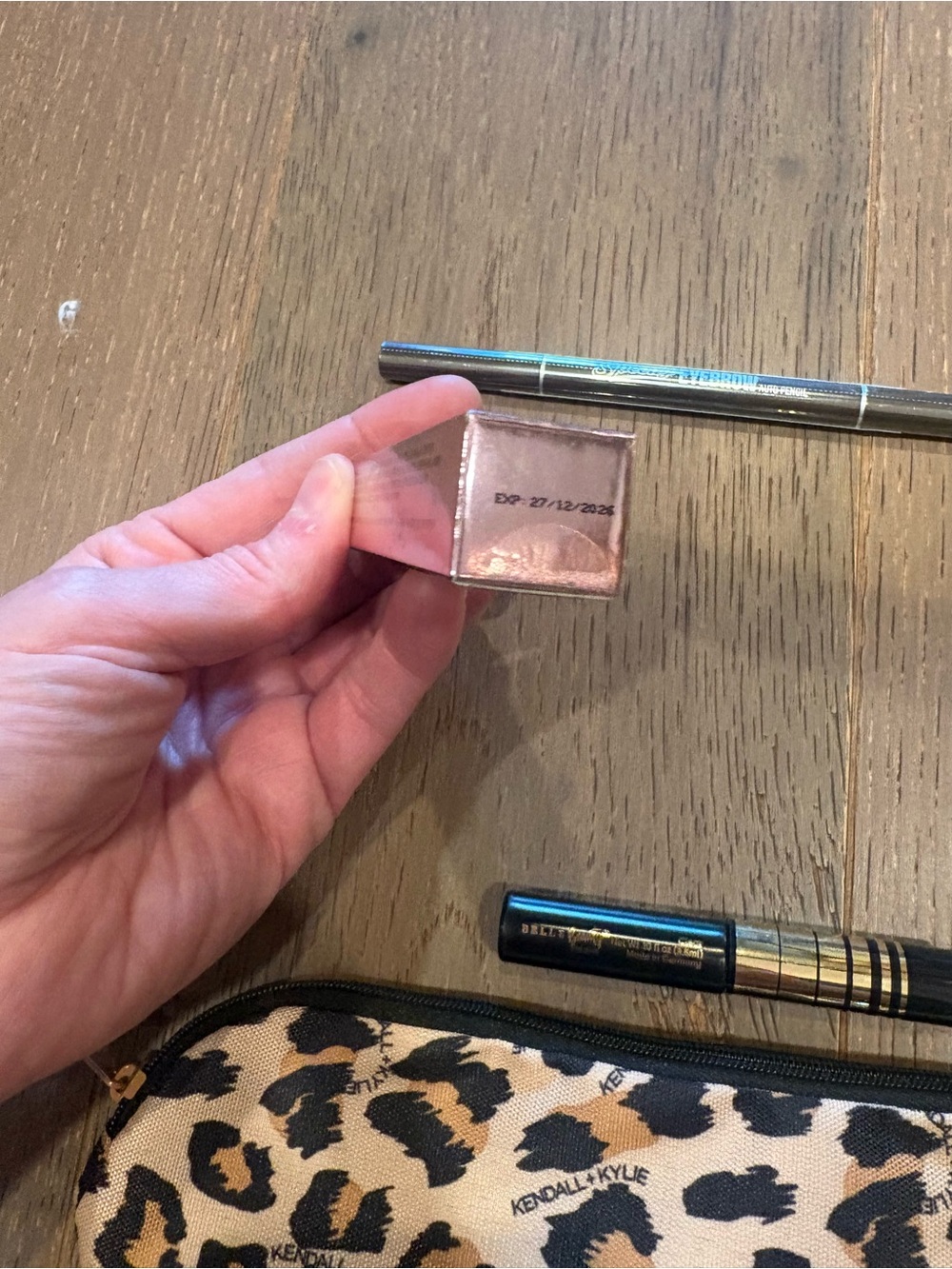 Kendall + Kylie Leopard Bag & Eye/Brow Clean Beauty Bundle $56 NEW - Picture 11 of 16
